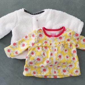 2 0-3 months girls jackets